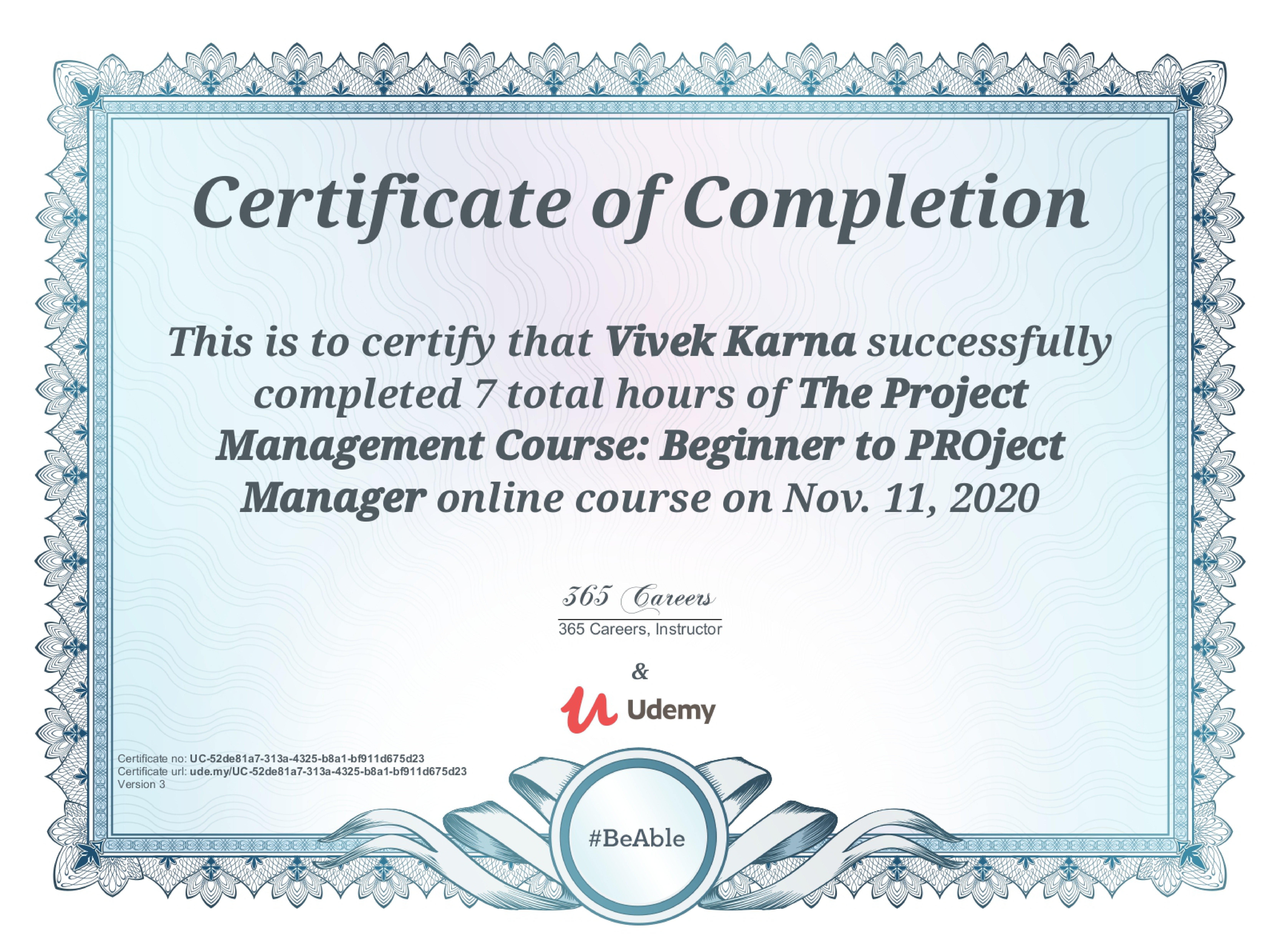 Certificate Image